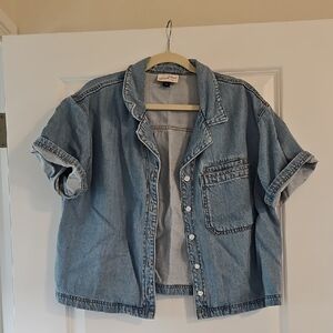 Universal Thread Light Blue Denim Shirt
